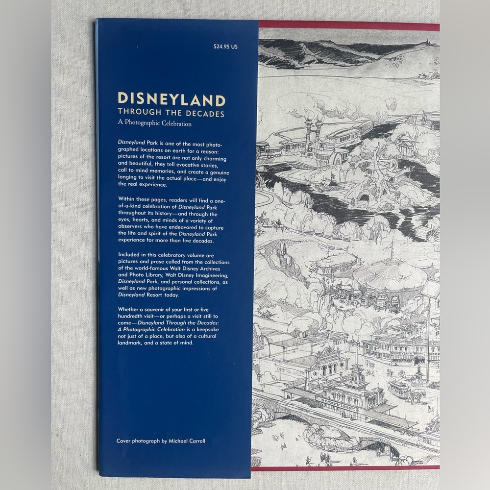 Disneyland Through The Decades: A Photographic Celebration Kurtti Hardcover Book - Picture 3 of 17